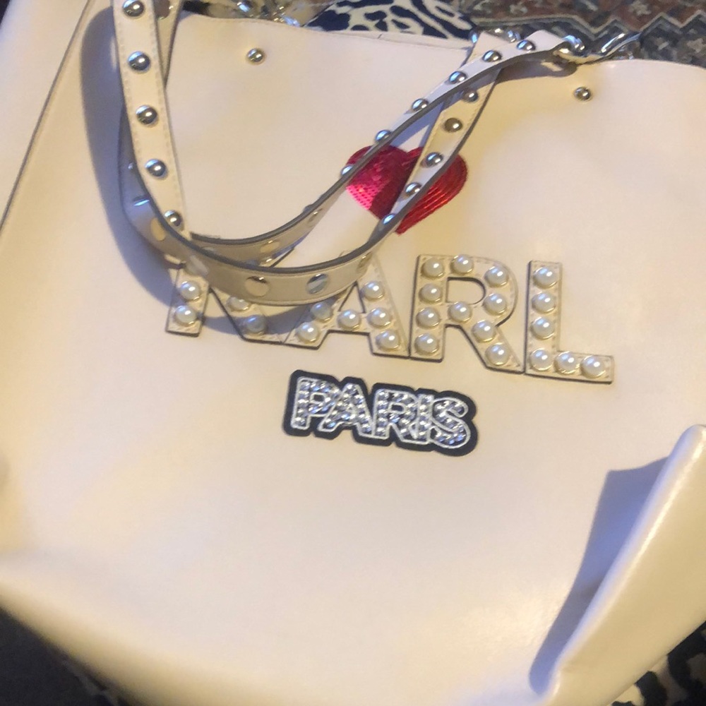 Tan Beautiful karl Lagerfield purse